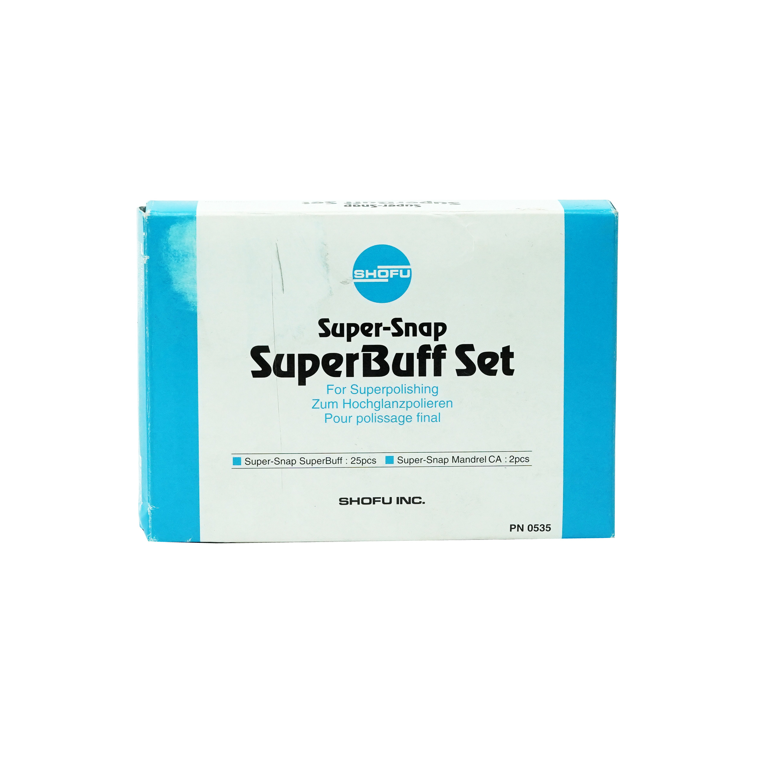 Shofu Super-Snap Buff Set Dental Polishing Paste